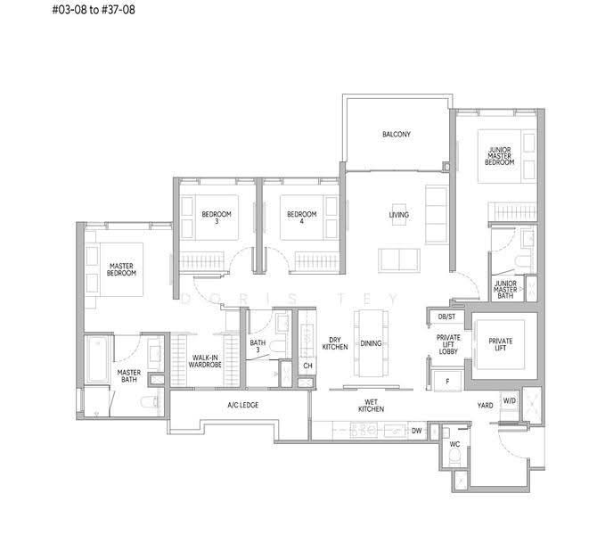 Union Square Residences, 28 Havelock Road,, Boat Quay / Raffles Place / Marina, 4 Bedrooms, 1,518 sqft, Condominium For Sale, by Doris Tey, 500265257 - PropertyGuru.com.sg