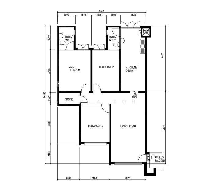 250 Bukit Batok East Avenue 5, 250 Bukit Batok East Avenue 5, Dairy Farm / Bukit Panjang / Choa Chu Kang, 3 Bedrooms, 1,109 sqft, HDB Flat For Sale, by Alicia Soh, 500265274 - PropertyGuru.com.sg