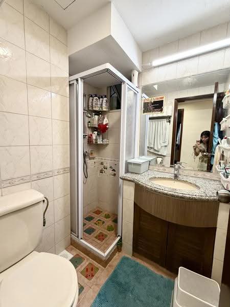 Castle Green, 481 Yio Chu Kang Road, Mandai / Upper Thomson, 2 Bedrooms, 947 sqft, Condominium For Sale, by Michelle Lee, 500265281 - Bathroom - PropertyGuru.com.sg