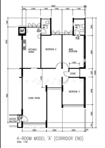 524 Hougang Avenue 6, 524 Hougang Avenue 6, Hougang / Punggol / Sengkang, 3 Bedrooms, 1,130 sqft, HDB Flat For Sale, by Shawn Wong, 500265290 - PropertyGuru.com.sg