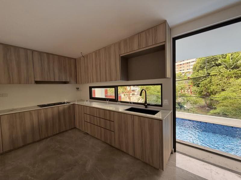 Brand New with Lift and Pool, huge for multi-generatioins, Near to Kovan MRT - call 8130 3636 to view!, Hougang / Punggol / Sengkang, 7 Bedrooms, 9,000 sqft, Corner Terrace For Sale, by Kim Yan 金燕, 500265321 - Kitchen - PropertyGuru.com.sg