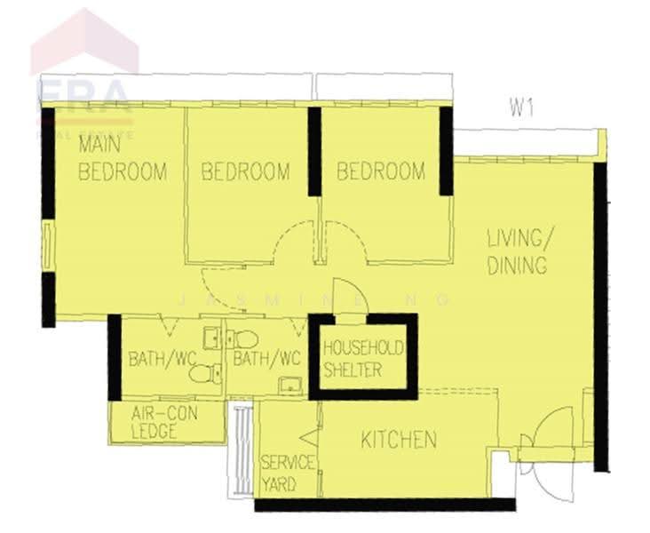 115B Jalan Ayer, 115B Jalan Ayer, Eunos / Geylang / Paya Lebar, 3 Bedrooms, 1,001 sqft, HDB Flat For Sale, by Jasmine Ng, 500265348 - PropertyGuru.com.sg