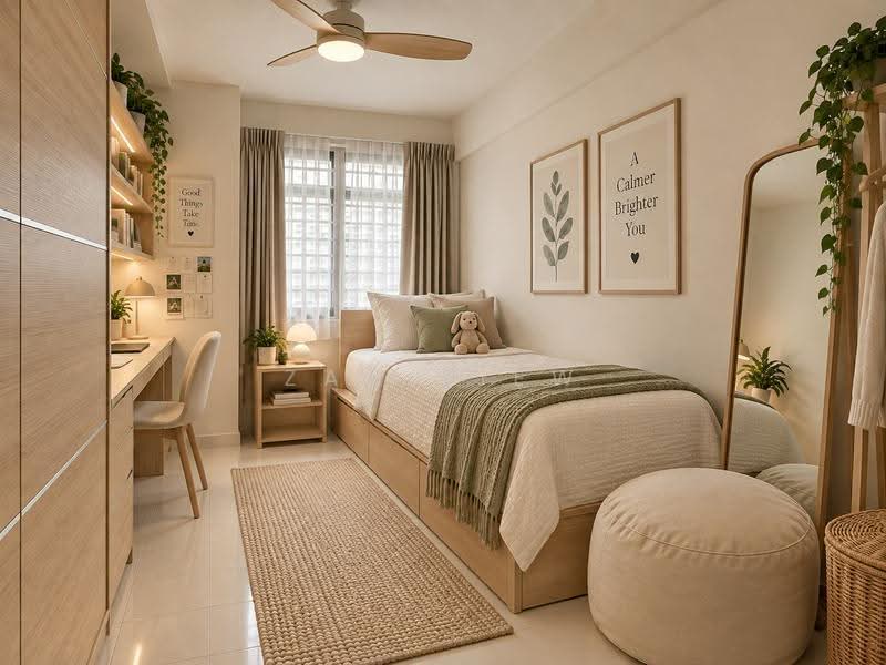 654B Jurong West Street 61, 654B Jurong West Street 61, Boon Lay / Jurong / Tuas, 3 Bedrooms, 1,184 sqft, HDB Flat For Sale, by Zan Kiew, 500265358 - Bedroom - PropertyGuru.com.sg