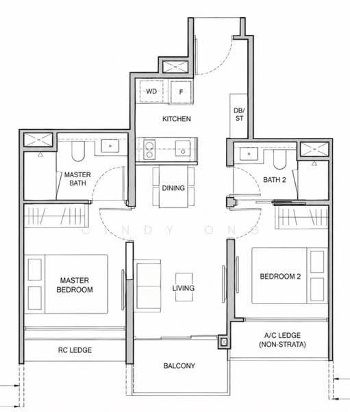 Norwood Grand, Admiralty / Woodlands, 2 Bedrooms, 624 sqft, Condominium For Rent, by Cindy Ong, 500265367 - PropertyGuru.com.sg