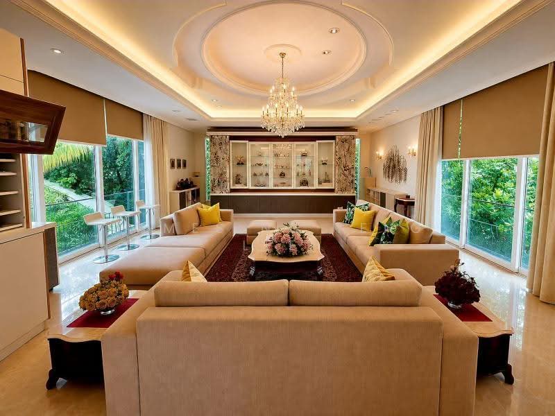 ULTRA-PRIME GOOD CLASS BUNGALOW | CHATSWORTH | NATURAL BASEMENT | RARE PRIVACY, Tanglin / Holland / Bukit Timah, 7 Bedrooms, 17,000 sqft, Good Class Bungalow For Sale, by James Ng Yeng Lee, 500265374 - Living Room - PropertyGuru.com.sg