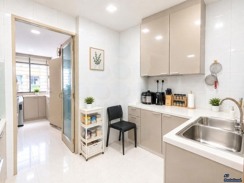 Starville, 64 Lengkong Tiga, Eunos / Geylang / Paya Lebar, 3 Bedrooms, 1,216 sqft, Condominium For Sale, by Brian Koh, 500265409 - Kitchen - PropertyGuru.com.sg