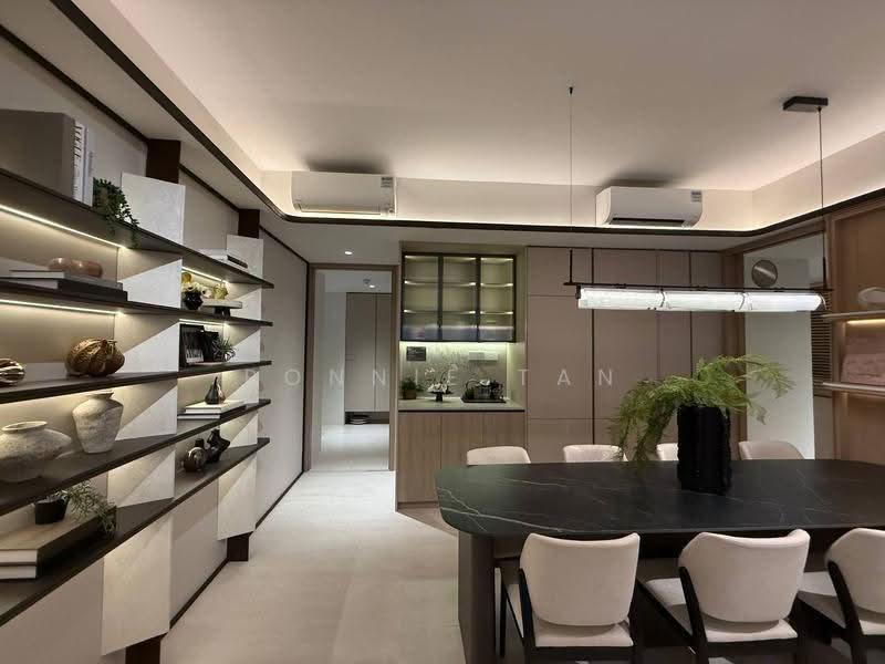 Bloomsbury Residences, 61 Media Circle, Buona Vista / West Coast / Clementi New Town, 2 Bedrooms, 678 sqft, Apartment For Sale, by Ronnie Tan, 500265436 - Living & dining - PropertyGuru.com.sg