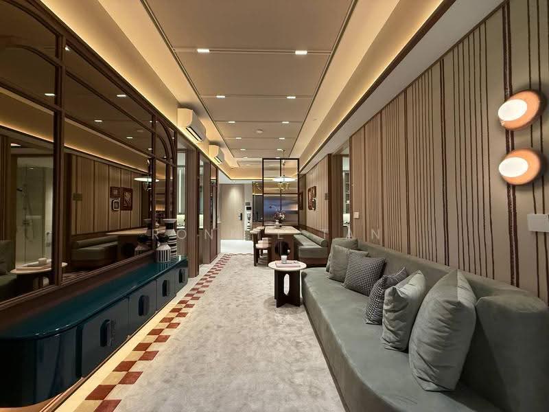Bloomsbury Residences, 61 Media Circle, Buona Vista / West Coast / Clementi New Town, 2 Bedrooms, 678 sqft, Apartment For Sale, by Ronnie Tan, 500265436 - Corridor lounge - PropertyGuru.com.sg