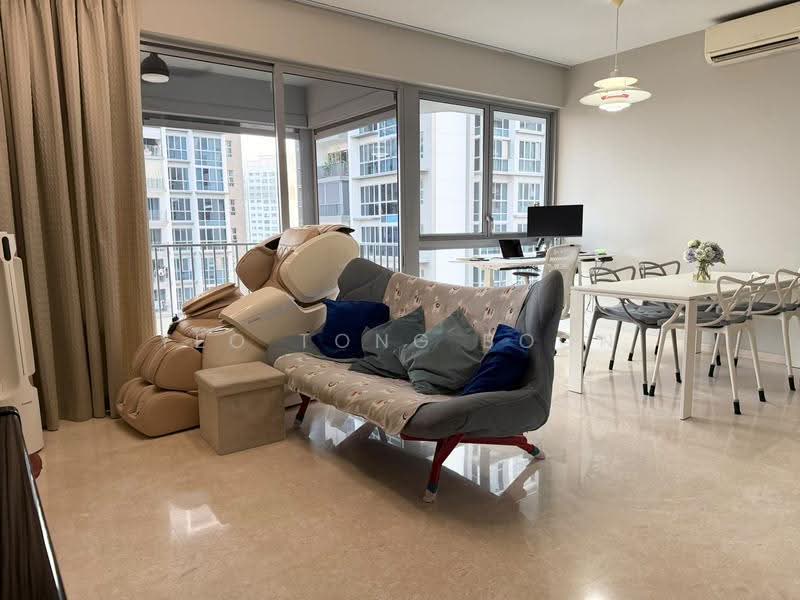 RiverTrees Residences, 29 Fernvale Close, Seletar / Yio Chu Kang, 3 Bedrooms, 948 sqft, Condominium For Sale, by Yeo Tong Boon, 500265476 - Living Room - PropertyGuru.com.sg
