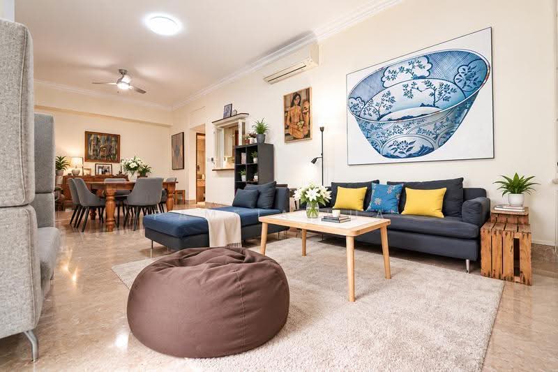 Palm Spring, 22 Ewe Boon Road, Tanglin / Holland / Bukit Timah, 4 Bedrooms, 2,131 sqft, Condominium For Sale, by Pamela Lua, 500265479 - Living Room - PropertyGuru.com.sg