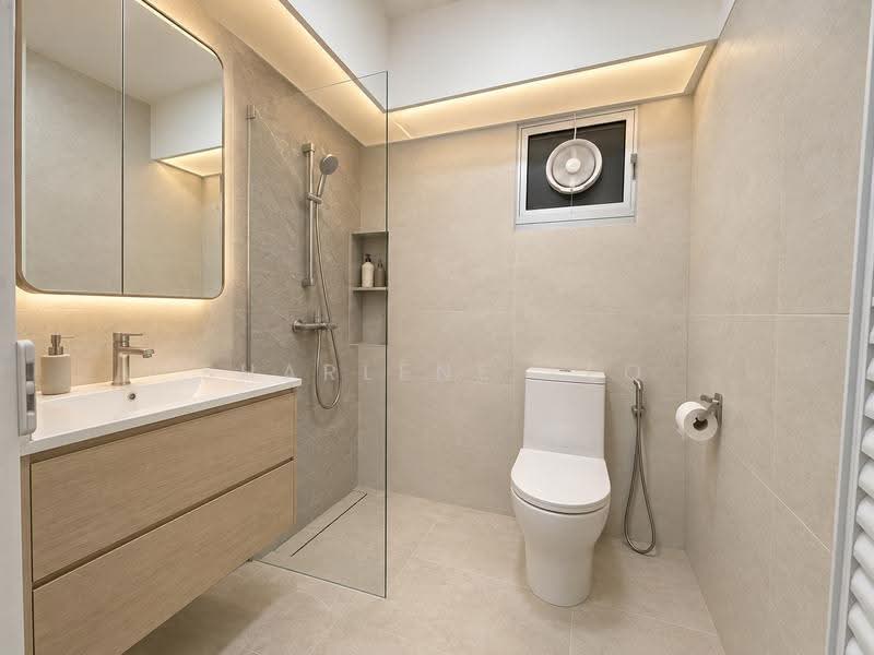 307C Ang Mo Kio Avenue 1, 307C Ang Mo Kio Avenue 1, Ang Mo Kio / Bishan / Thomson, 2 Bedrooms, 753 sqft, HDB Flat For Sale, by Sharlene Teo, 500265484 - Bathroom - PropertyGuru.com.sg