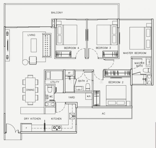 Parc Olympia, 60 Flora Drive, Changi Airport / Changi Village, 4 Bedrooms, 1,485 sqft, Condominium For Sale, by Ivy Teo 张美兰, 500265530 - PropertyGuru.com.sg