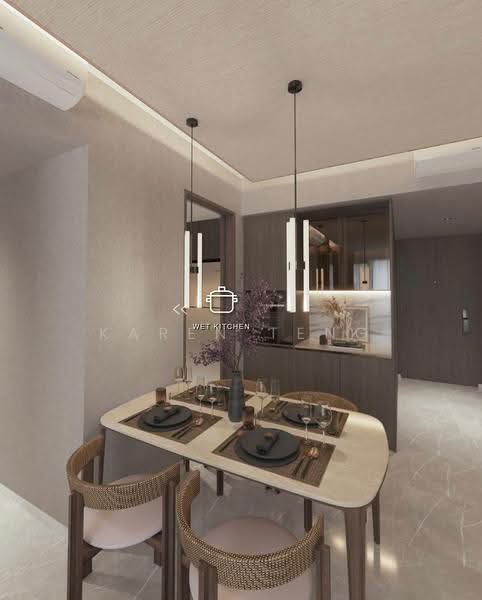 The Myst, 800 Upper Bukit Timah Road, Dairy Farm / Bukit Panjang / Choa Chu Kang, 3 Bedrooms, 805 sqft, Condominium For Sale, by Karen Teng, 500265535 - Dining Room - PropertyGuru.com.sg