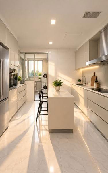 Reflections at Keppel Bay, 1 Keppel Bay View, Harbourfront / Telok Blangah, 4 Bedrooms, 2,465 sqft, Condominium For Sale, by Sharine Tejasvi Loh (罗茗之), 500265574 - Kitchen - PropertyGuru.com.sg