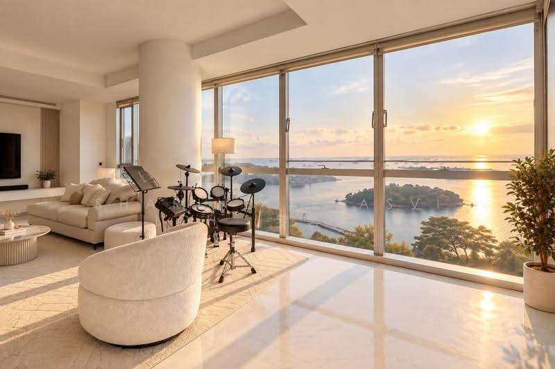 Reflections at Keppel Bay, 1 Keppel Bay View, Harbourfront / Telok Blangah, 4 Bedrooms, 2,465 sqft, Condominium For Sale, by Sharine Tejasvi Loh (罗茗之), 500265574 - Living Room - PropertyGuru.com.sg