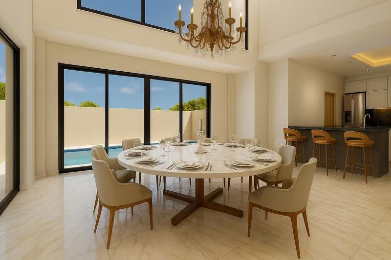 FREEHOLD SEMI-D BUILT UP $931 PSF | BRAND NEW | 8,376 SQFT BUILT UP | LIFT + POOL, Mandai / Upper Thomson, 9 Bedrooms, 8,346 sqft, Semi-Detached House For Sale, by Cheryl Chng Xue'Er 庄雪娥, 500265622 - Dining Room - PropertyGuru.com.sg