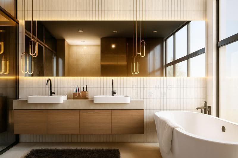 FREEHOLD SEMI-D BUILT UP $931 PSF | BRAND NEW | 8,376 SQFT BUILT UP | LIFT + POOL, Mandai / Upper Thomson, 9 Bedrooms, 8,346 sqft, Semi-Detached House For Sale, by Cheryl Chng Xue'Er 庄雪娥, 500265622 - Bathroom - PropertyGuru.com.sg