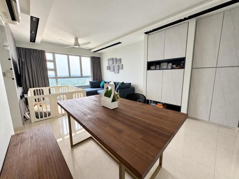 312C Clementi Avenue 4, 312C Clementi Avenue 4, Buona Vista / West Coast / Clementi New Town, 3 Bedrooms, 1,001 sqft, HDB Flat For Sale, by Sharlene Chang, 500265631 - Living Room - PropertyGuru.com.sg