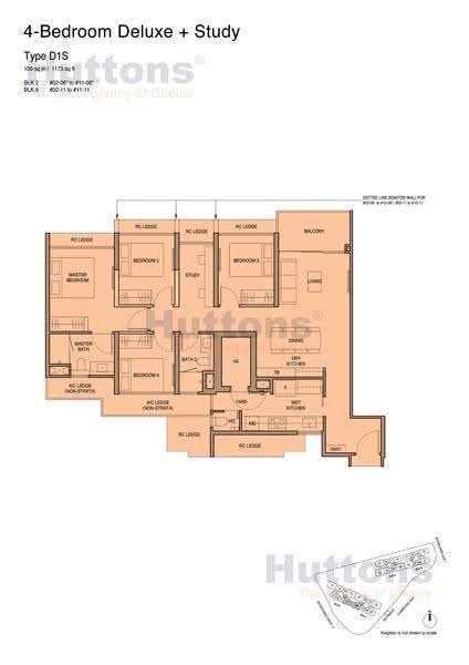 Norwood Grand, 2 Champions Way, Admiralty / Woodlands, 4 Bedrooms, 1,173 sqft, Condominium For Rent, by WEI DENG, 500265635 - PropertyGuru.com.sg