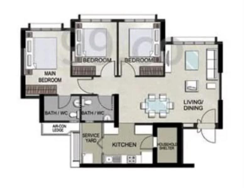 818B Choa Chu Kang Avenue 1, 818B Choa Chu Kang Avenue 1, Dairy Farm / Bukit Panjang / Choa Chu Kang, 3 Bedrooms, 990 sqft, HDB Flat For Sale, by Jesper Loh, 500265660 - PropertyGuru.com.sg