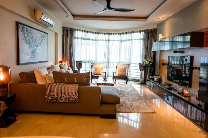 The Hillside, 341 Upper Bukit Timah Road, Clementi Park / Upper Bukit Timah, 4 Bedrooms, 1,776 sqft, Condominium For Rent, by Julynn Goh, 500265675 - Living Room | SageHomes - PropertyGuru.com.sg