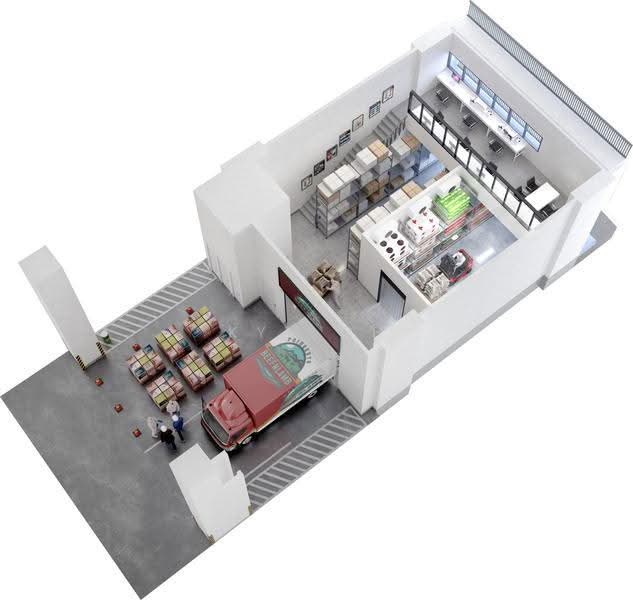 SMART FOOD @ MANDAI, Mandai / Upper Thomson, 1,862 sqft, Light Industrial (B1) For Sale, by Kym Oh, 500265683 - CommercialGuru.com.sg