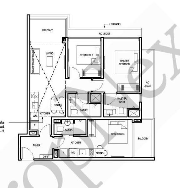 Grand Dunman, 6 Dunman Road, East Coast / Marine Parade, Studio, 250 sqft, Condominium For Rent, by Esther Cai, 500265705 - PropertyGuru.com.sg