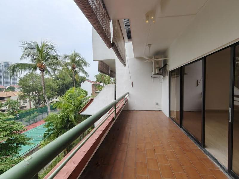 Villa Delle Rose, Taman Nakhoda, Tanglin / Holland / Bukit Timah, 3 Bedrooms, 2,800 sqft, Condominium For Rent, by Jeremy Liew, 500265720 - Balcony - PropertyGuru.com.sg