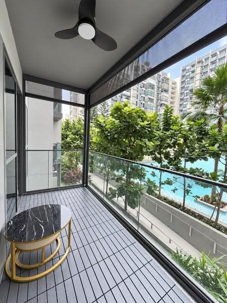 The Alps Residences, Tampines Avenue 10, Pasir Ris / Tampines, 3 Bedrooms, 1,066 sqft, Condominium For Sale, by Alexander Au, 500265739 - Balcony - PropertyGuru.com.sg