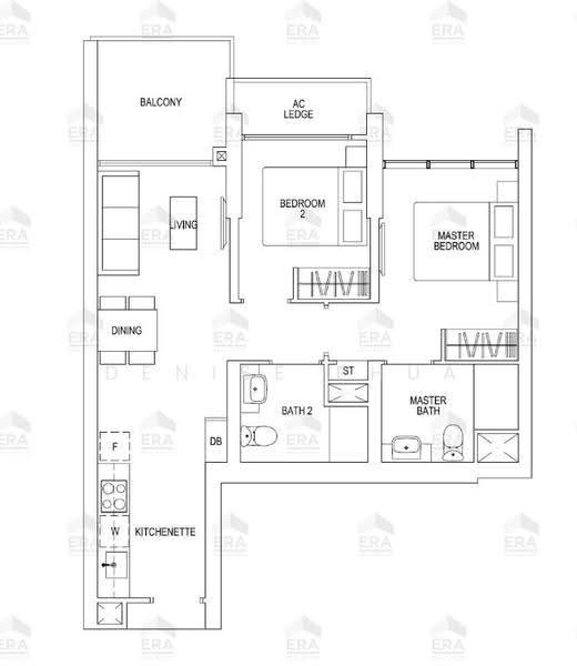 Parc Riviera, 101 West Coast Vale, Buona Vista / West Coast / Clementi New Town, 2 Bedrooms, 710 sqft, Condominium For Sale, by Denise Phua, 500265740 - PropertyGuru.com.sg