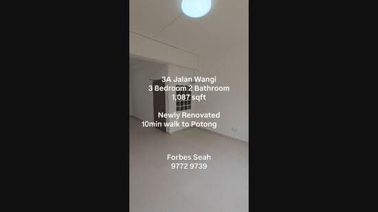 3A Jalan Wangi, Jalan Wangi, Macpherson / Potong Pasir, 3 Bedrooms, 1,087 sqft, Walk-up Apartment For Rent, by Forbes Seah, 500265753 - PropertyGuru.com.sg