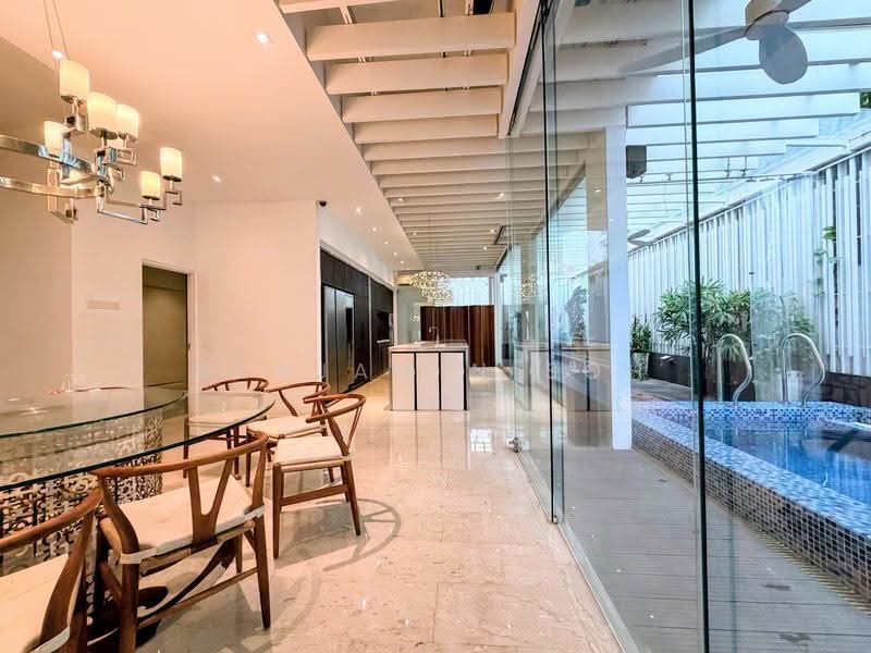 RESORT-LIKE REASONABLE PSF SEMI-D, Approximately 900m to the MRT Station, Bedok / Upper East Coast, 6 Bedrooms, 5,000 sqft, Semi-Detached House For Sale, by Benjamin Soh, 500265760 - Dining Room - PropertyGuru.com.sg