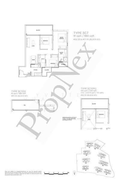 The Florence Residences, 87 Hougang Avenue 2, Hougang / Punggol / Sengkang, 3 Bedrooms, 980 sqft, Condominium For Sale, by Yvette Huang 黄俐银, 500265770 - PropertyGuru.com.sg