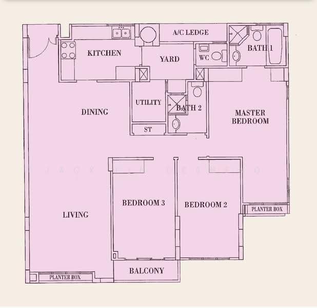 Seletar Springs Condominium, 110 Gerald Drive, Seletar / Yio Chu Kang, 3 Bedrooms, 1,335 sqft, Condominium For Sale, by Jack Lin Desheng, 500265774 - PropertyGuru.com.sg