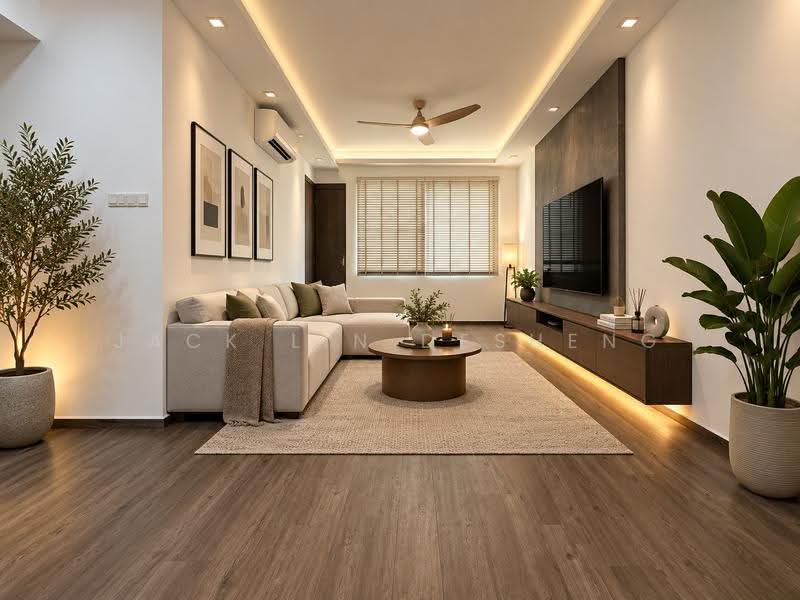 Seletar Springs Condominium, 110 Gerald Drive, Seletar / Yio Chu Kang, 3 Bedrooms, 1,335 sqft, Condominium For Sale, by Jack Lin Desheng, 500265774 - Living Room - PropertyGuru.com.sg