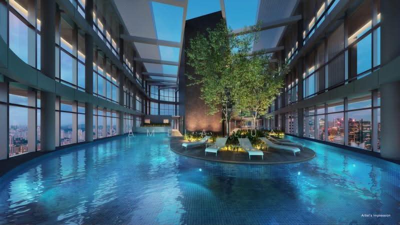 Newport Residences, 80 Anson Road, Chinatown / Tanjong Pagar, 3 Bedrooms, 980 sqft, Apartment For Sale, by Pamela Lua, 500265805 - Pool - PropertyGuru.com.sg