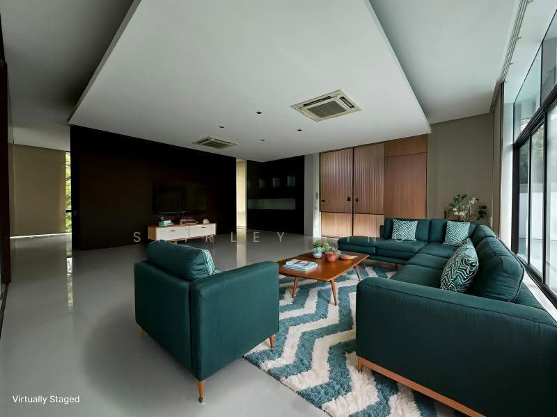 BEST BUY! LOW$$$! ELEVATED GOOD CLASS BUNGALOW @ QUEEN ASTRID LOC, Tanglin / Holland / Bukit Timah, 5 Bedrooms, 8,000 sqft, Good Class Bungalow For Sale, by Shirley Ting, 500265845 - Living Room - PropertyGuru.com.sg