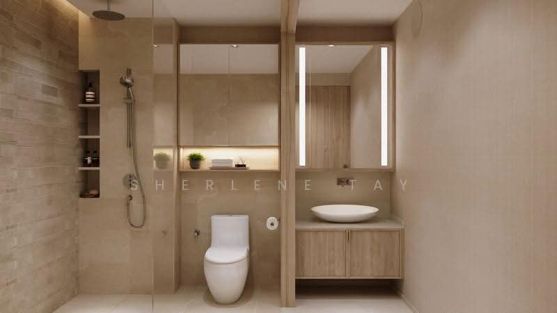 Atlassia, 30 Joo Chiat Place, East Coast / Marine Parade, 3 Bedrooms, 1,292 sqft, Condominium For Sale, by Sherlene Tay, 500265857 - Bathroom - PropertyGuru.com.sg