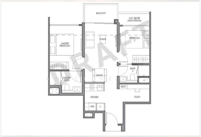 Lucerne Grand, Lakeside Drive, Boon Lay / Jurong / Tuas, 2 Bedrooms, 667 sqft, Condominium For Sale, by Angeline Koh, 500265875 - PropertyGuru.com.sg