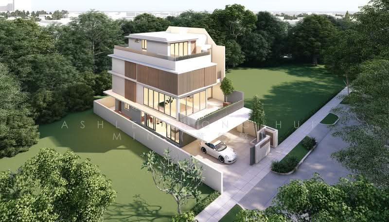 Brand New Semi-D @ Serangoon Garden, Crowhurst, Bloxhome, Bodmin Dr vicinity, Crowhurst Bloxhome Bodmin Borthwick Braemar Brockhampton Blandford, Hougang / Punggol / Sengkang, 6 Bedrooms, 7,200 sqft, Semi-Detached House For Sale, by Ashley Wong Hui Min (黄鏸慜), 500265929 - Exterior - PropertyGuru.com.sg