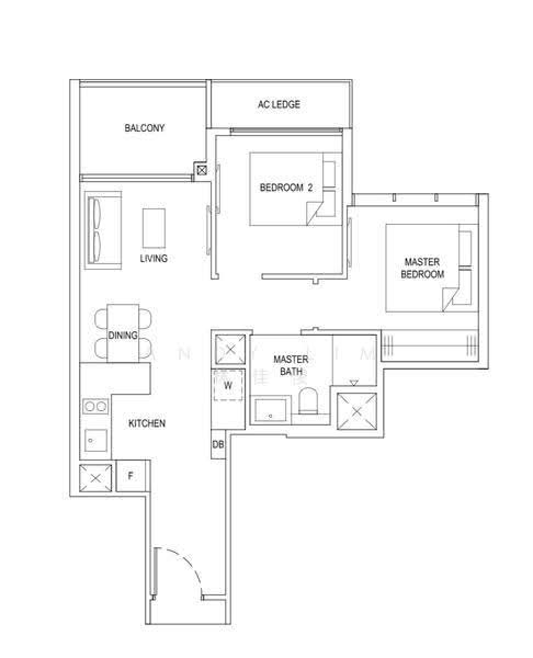 The Florence Residences, 81 Hougang Avenue 2, Hougang / Punggol / Sengkang, 2 Bedrooms, 635 sqft, Condominium For Sale, by Andy Lim 林佳俊, 500265971 - PropertyGuru.com.sg