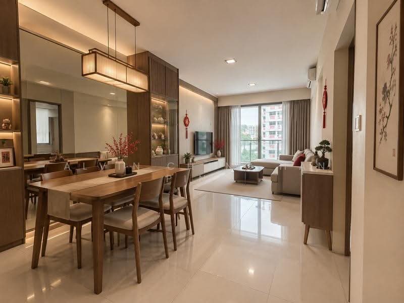 YewTee Residences, 23 Choa Chu Kang North 6, Dairy Farm / Bukit Panjang / Choa Chu Kang, 3 Bedrooms, 1,216 sqft, Apartment For Sale, by Alvin Chang Han Ping, 500266013 - Dining Room - PropertyGuru.com.sg