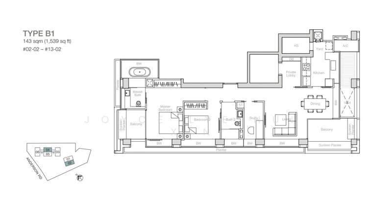 Nouvel 18, 16 Anderson Road, Tanglin / Holland / Bukit Timah, 3 Bedrooms, 1,539 sqft, Condominium For Sale, by Joyce Lye Hui Xin, 500266038 - PropertyGuru.com.sg