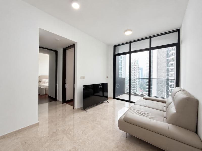 Pullman Residences, 18 Dunearn Road, Newton / Novena, 2 Bedrooms, 667 sqft, Condominium For Sale, by Tricia Ong, 500266064 - Living Room - PropertyGuru.com.sg
