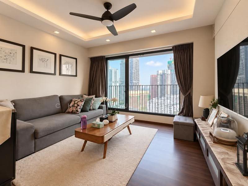 Pinnacle @ Duxton, 1D Cantonment Road, Chinatown / Tanjong Pagar, 3 Bedrooms, 1,044 sqft, HDB Flat For Sale, by Chen Cun You, 500266070 - Living Room - PropertyGuru.com.sg