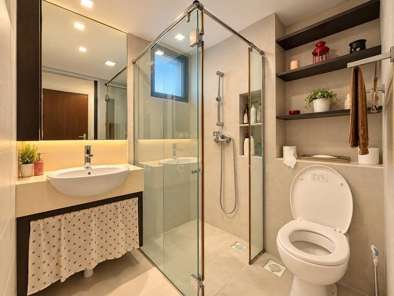 Pinnacle @ Duxton, 1D Cantonment Road, Chinatown / Tanjong Pagar, 3 Bedrooms, 1,044 sqft, HDB Flat For Sale, by Chen Cun You, 500266070 - Bathroom - PropertyGuru.com.sg