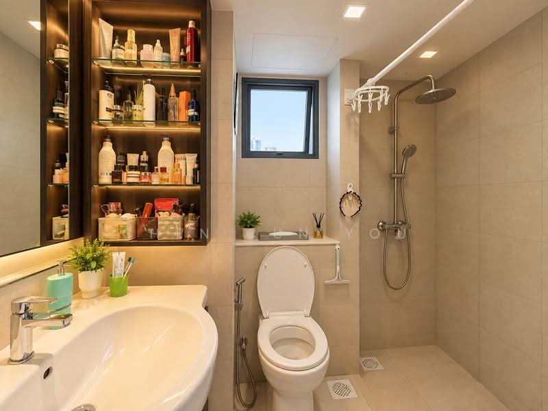 Pinnacle @ Duxton, 1D Cantonment Road, Chinatown / Tanjong Pagar, 3 Bedrooms, 1,044 sqft, HDB Flat For Sale, by Chen Cun You, 500266070 - Bathroom - PropertyGuru.com.sg