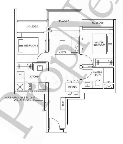 AMO Residence, 23 Ang Mo Kio Rise, Ang Mo Kio / Bishan / Thomson, 2 Bedrooms, 678 sqft, Condominium For Sale, by Gary Seah Zhang Feng, 500266089 - PropertyGuru.com.sg