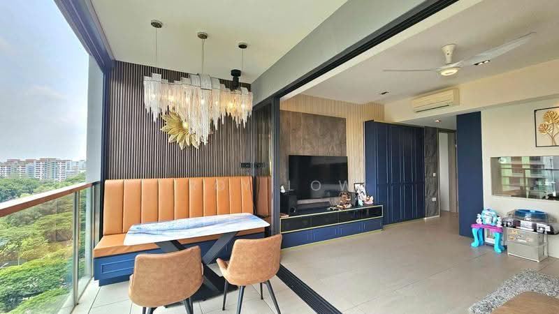 INTEGRATED (MRT, BUS, MALL) Undervalued 3bed 3bath 1study Condo - Woodleigh, Serangoon, CBD, Raffles, Macpherson / Potong Pasir, 3 Bedrooms, 1,076 sqft, Condominium For Sale, by Roy Low, 500266109 - Living Room - PropertyGuru.com.sg