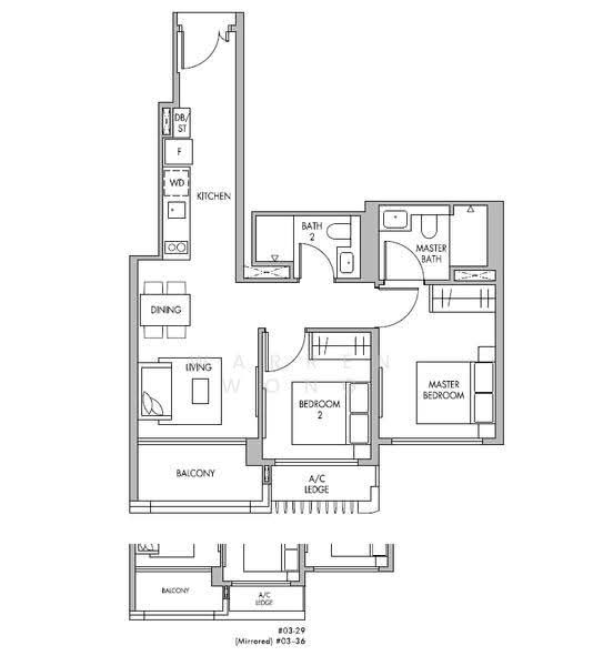 The Tre Ver, 60 Potong Pasir Avenue 1, Macpherson / Potong Pasir, 2 Bedrooms, 689 sqft, Condominium For Sale, by Warren Wong, 500266116 - PropertyGuru.com.sg